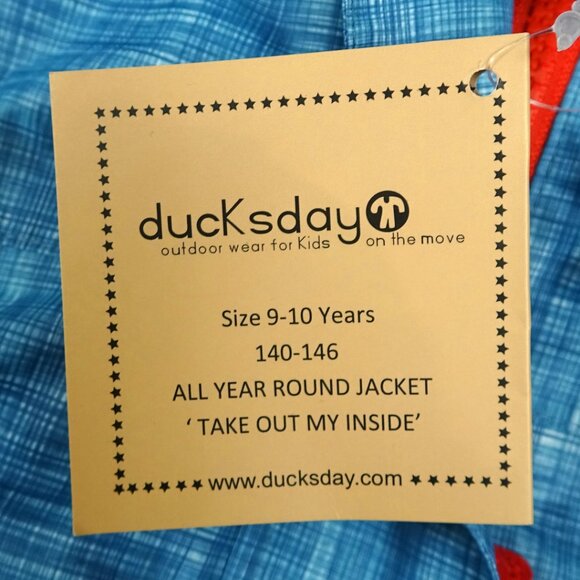 DucksDay All Year Round Jacket New With Tags Size 9-10 Years 140-146 - Picture 4 of 8